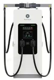 StarCharge Titan V5 charger with cable-management configuration