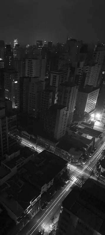 City at night representing temporary emergency backup power needs