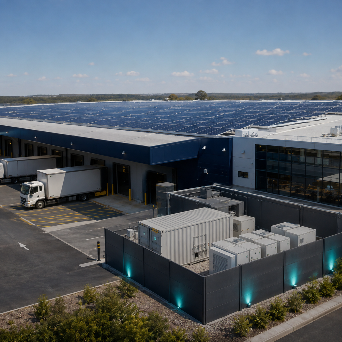 Business Performance commercial solar and battery package