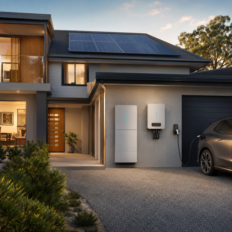 Home Smart solar, battery and EV-ready energy package