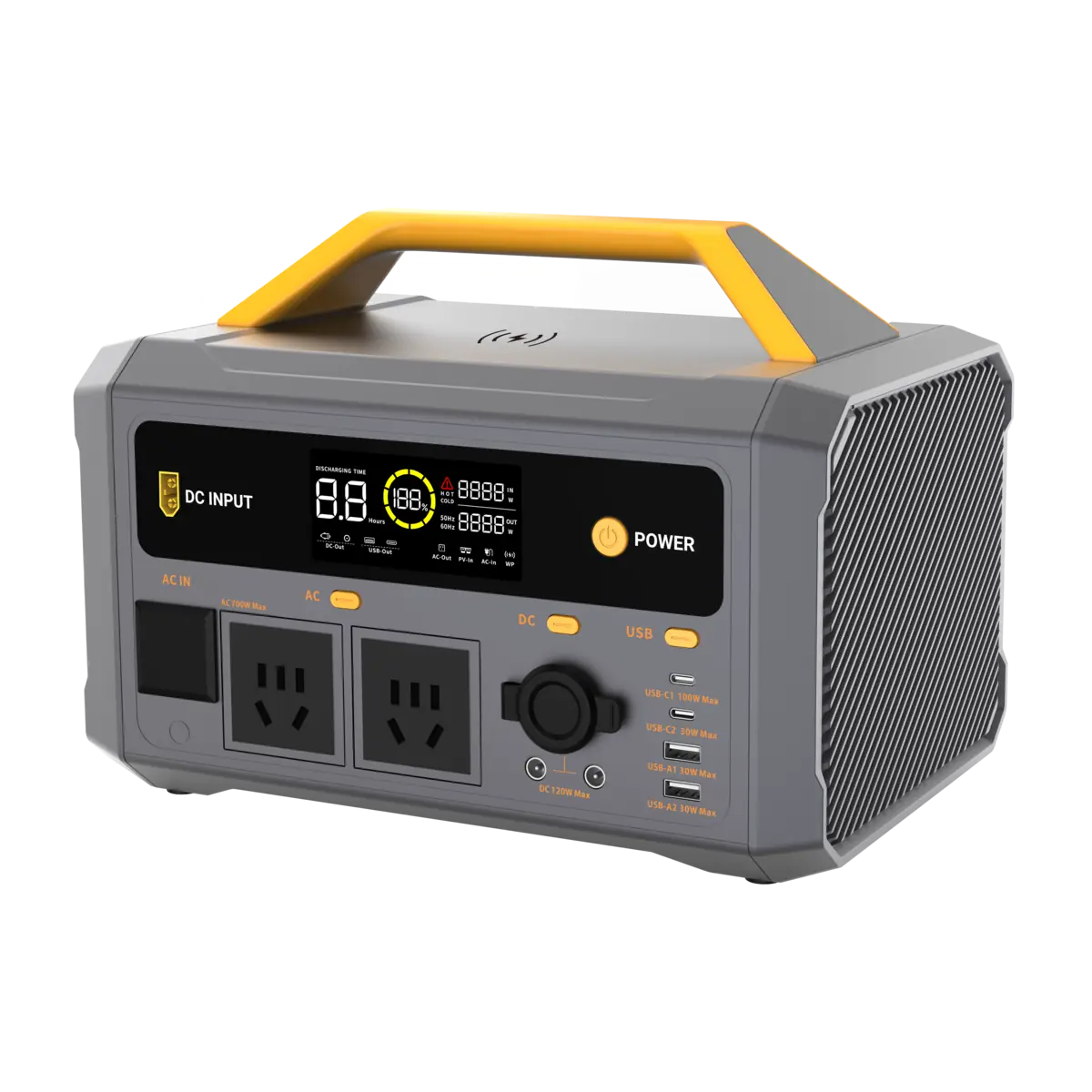 Manufacturer-supplied Voltdeer E207-family portable power station visual